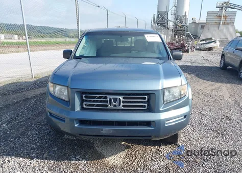 2007 Honda Ridgeline Rt from USA, damaged, VIN 2HJYK16267H514514